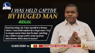 I Was Held Captive By A Huge Man  Your Biblical Dream Meaning [upl. by Hillell]