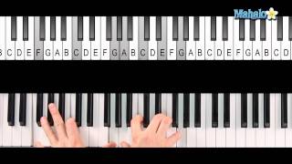 How to Play a G Minor 9 Chord Gm9 on Piano [upl. by Oalsecnew548]