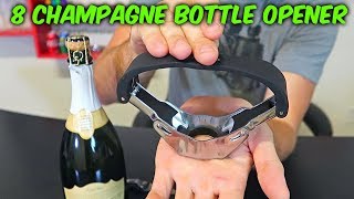 8 Champagne Bottle Opener Gadgets  Part 2 [upl. by Nortal41]