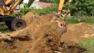 Installation dune cuve de récupération deau de 8000 Litres [upl. by Adas]