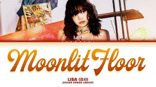 LISA 리사 Moonlit Floor Color Coded Lyrics [upl. by Ynohtnaeoj]