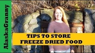 How to Store Freeze Dried Food to Last Longer DIY Emergency Meal Bucket Kit [upl. by Edd]