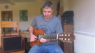 Guitar  Amp demo pt 3 Gibson Chet Atkins AER Compact 60 amp TC Ditto [upl. by Roselba]