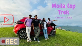 Moila Top Trek  Chakrata Vlog [upl. by Yenohtna]