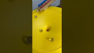 HABA Metallophone  Slope amp Yellow Large Circle  6 Clear Marbles asmr haba [upl. by Ellene]