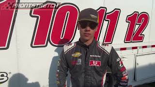 Bryce Haugeberg Talks About Adjusting from Short Tracks to Superspeedway Racing [upl. by Champ]