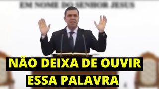 VOCÊ QUE ESTÁ ANGUSTIADO ESCUTA ESSA PALAVRA Silvano de Leme ccb [upl. by Nosidda]