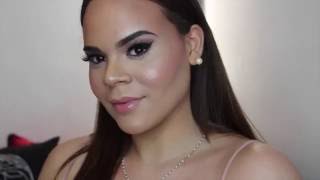 Glam Makeup Tutorial On Someone Else [upl. by Aylward116]