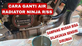 CARA GANTI AIR RADIATOR NINJA RSS [upl. by Ehc447]