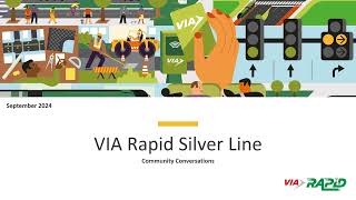 2024 Sept VIA Rapid Silver Line Public Virtual Meeting  English [upl. by Refinaj]