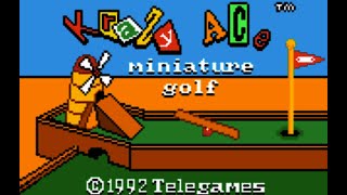 Lets Play Krazy Ace Miniature Golf  ForeOver Par [upl. by Lamphere522]