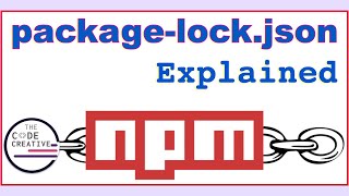 Understanding PackagelockJson  Javascript Tutorial [upl. by Nahttam582]