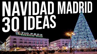 ➡️➡️ QUE VER y HACER en MADRID en NAVIDAD 30 planes ⬅️⬅️ ​🎉España Diciembre🥳 Visita Navideña ❤️❤️ [upl. by Dolly]