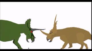 EDB styracosaurus vs triceratops PIVOT [upl. by Houser]