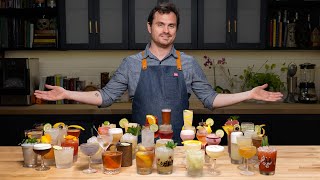 50 Cocktails you NEED to know How to be a better Bartender [upl. by Noit207]