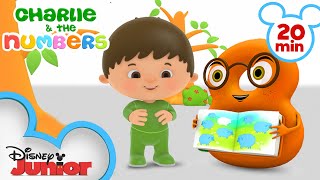 Charlie Meets the Numbers Part 3  Kids Songs and Nursery Rhymes  disneyjr [upl. by Harshman351]