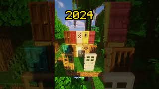 Minecraft  old vs new  nostalgia  part  2  shorts minecraft viral [upl. by Aseena]