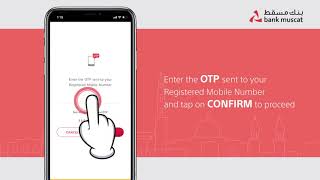 Swift amp Secure International Transfers with BankMuscats Mbanking App [upl. by Esialb]