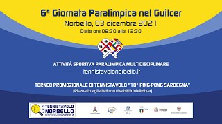 6ª Giornata Paralimpica nel Guilcer  Norbello 03 Dic 2021 [upl. by Accire]