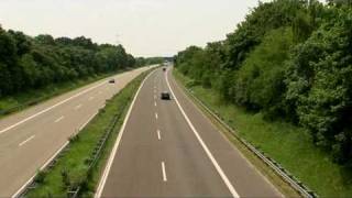 Driving fast on the German Autobahn  english [upl. by Assilam]