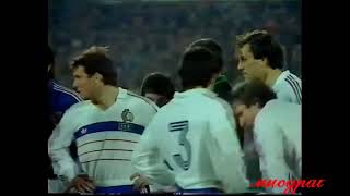 1985 Yougoslavie  France 00 Éliminatoires de la coupe du monde 1986 Commentaires Serbocroate [upl. by Adnilev501]