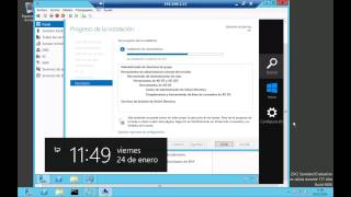 Instalar AD en Windows Server 2012 [upl. by Atteynad249]