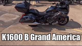 BMW K1600 B Grand America  First Ride and Review [upl. by Greenland597]