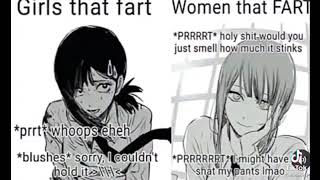 Girl farts Vs Women farts [upl. by Darin]