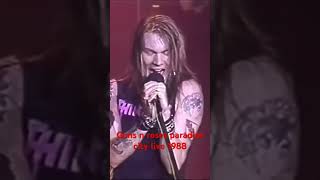 Guns n roses paradise city live 1988 [upl. by Natassia]