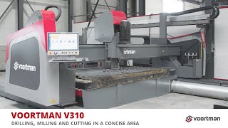 Voortman V310  the ultimate and most complete plate processing machine [upl. by Valentina863]