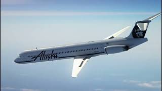 Alaska airlines flight 261  crash animation [upl. by Anahcra]