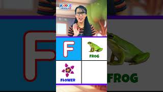 Learning The Letter F Vocabulary with Miss V [upl. by Sixela]