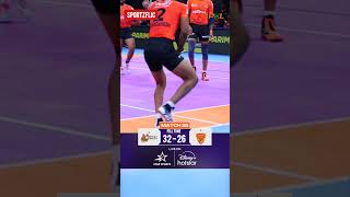 Match 36 U Mumba Beat Dabang Delhi By 6 Points 3226  Pro Kabaddi league Season 11 [upl. by Yespmed629]