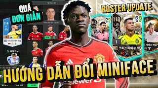 CÁCH DÙNG TÍNH NĂNG THAY ĐỔI MINI FACE VÀ TRẢI NGHIỆM BẢN ROSTER UPDATE FC ONLINE HÀN QUỐC  IBROBOT [upl. by Anaira544]