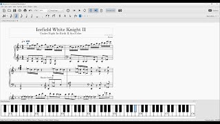 Piano Sheet Icefield White Knight II Londrekia Theme  Under Night InBirth II SysCeles [upl. by Selim801]