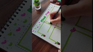 MIND MAP😍🌵🌺 Mind map idea for notes and projects mindmap shorts [upl. by Rehpinej]