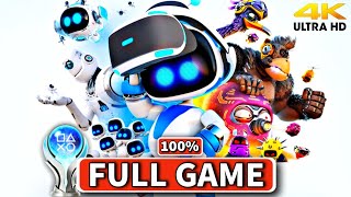 ASTRO BOT Rescue Mission  Full Gameplay Platinum Walkthrough 100 4k All Trophies amp Collectibles [upl. by Tempa]