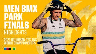 Men BMX Park Final Highlights  2022 UCI Urban Cycling World Championships [upl. by Llywellyn353]