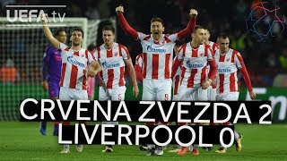 CRVENA ZVEZDA 20 LIVERPOOL UCL HIGHLIGHTS [upl. by Meibers]