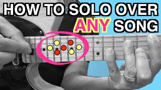 How To Play A Guitar Solo Over Any Song BEST METHOD [upl. by Eirallih861]