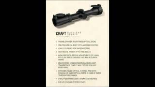 Optical sights Craft 4x32 Yukon [upl. by Dorri]