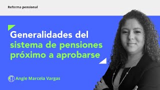 Nuevo sistema de pensiones funcionamiento y pilares de la reforma [upl. by Klara79]