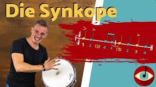 Die SYNKOPE  mit rhythmischen Verschiebungen Melodien variieren [upl. by Haroldson]