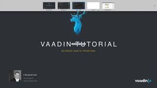 Vaadin8 “Hello World” mit Java8 und Wildfly Swarm [upl. by Owens143]