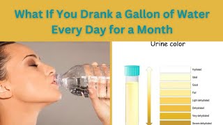 What Happens When You Drink a Gallon of Water Every Day for 30 Days [upl. by Tobin]