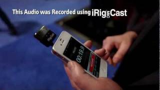 iRig Mic Cast  The ultracompact voice recording microphone for iPhoneiPod touchiPad [upl. by Queen]