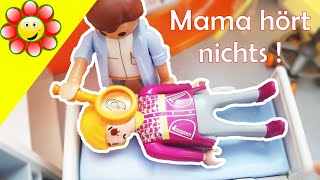 Mama im Krankenhaus  Neue Playmobil Folgen von Familie Blume  Playmobil Filme [upl. by Wileen]