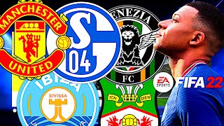 TOP 10 BESTE TEAMS FÜR DEN FIFA 22 KARRIEREMODUS  🔝🔥 [upl. by Ynitsed]