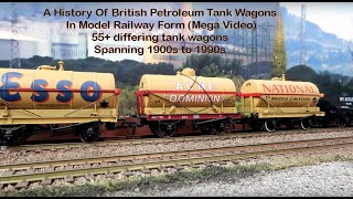 A History Of British Petroleum Tank Wagons In Model Railway Form Mega Video [upl. by Sessler]