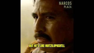 Pablo Acosta Compares Félix Gallardo With An Aztec God  Narcos Mexico shorts [upl. by Tandie]